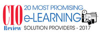Top 20 E-Learning Solution Companies - 2017